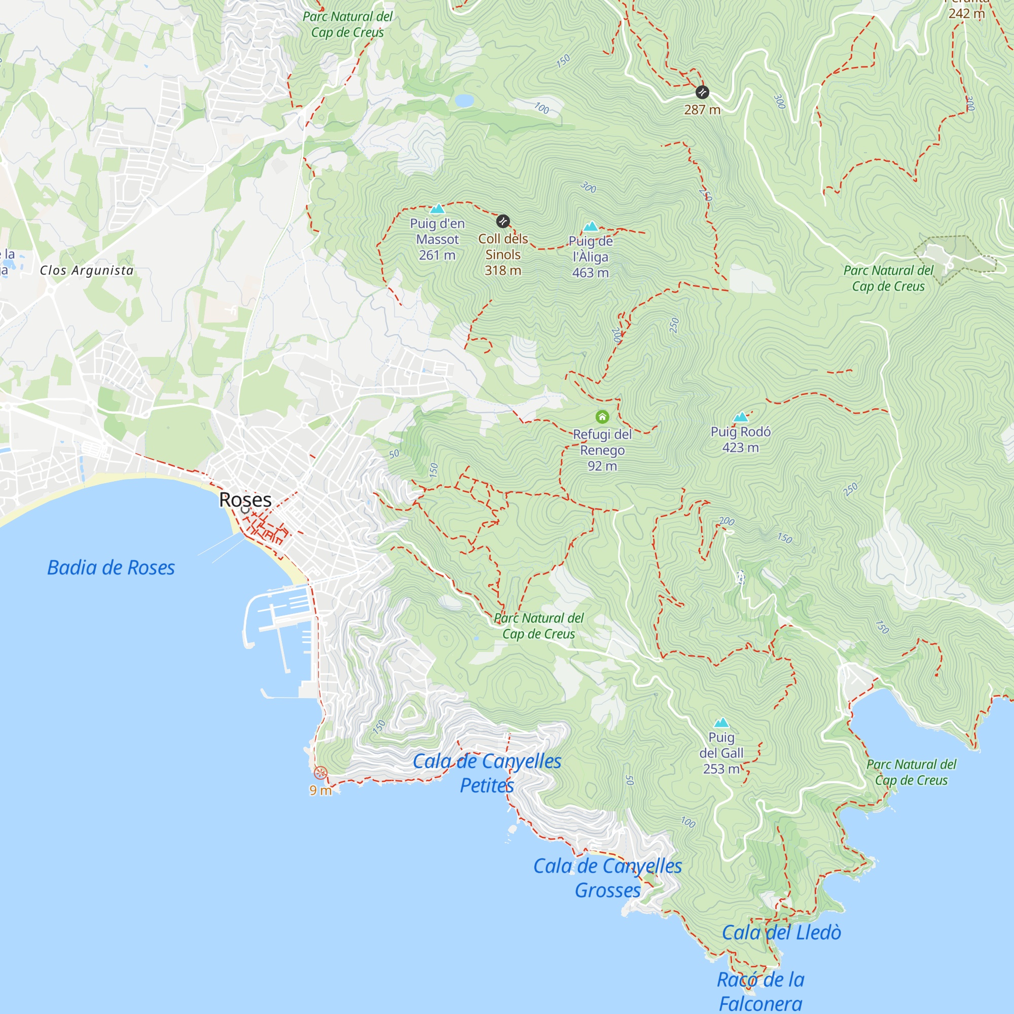 Cabana de pedra seca map