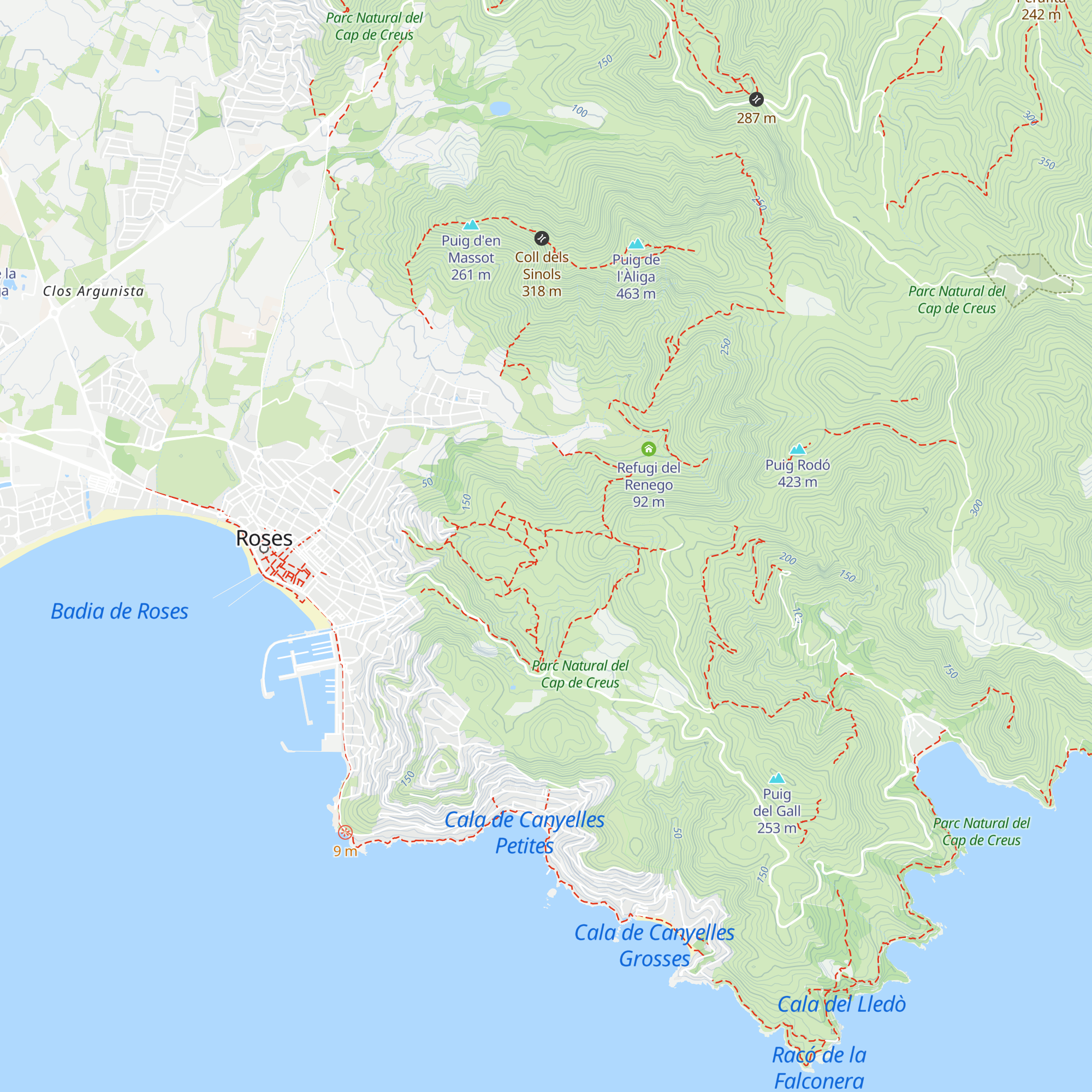 Cabana de pedra seca map