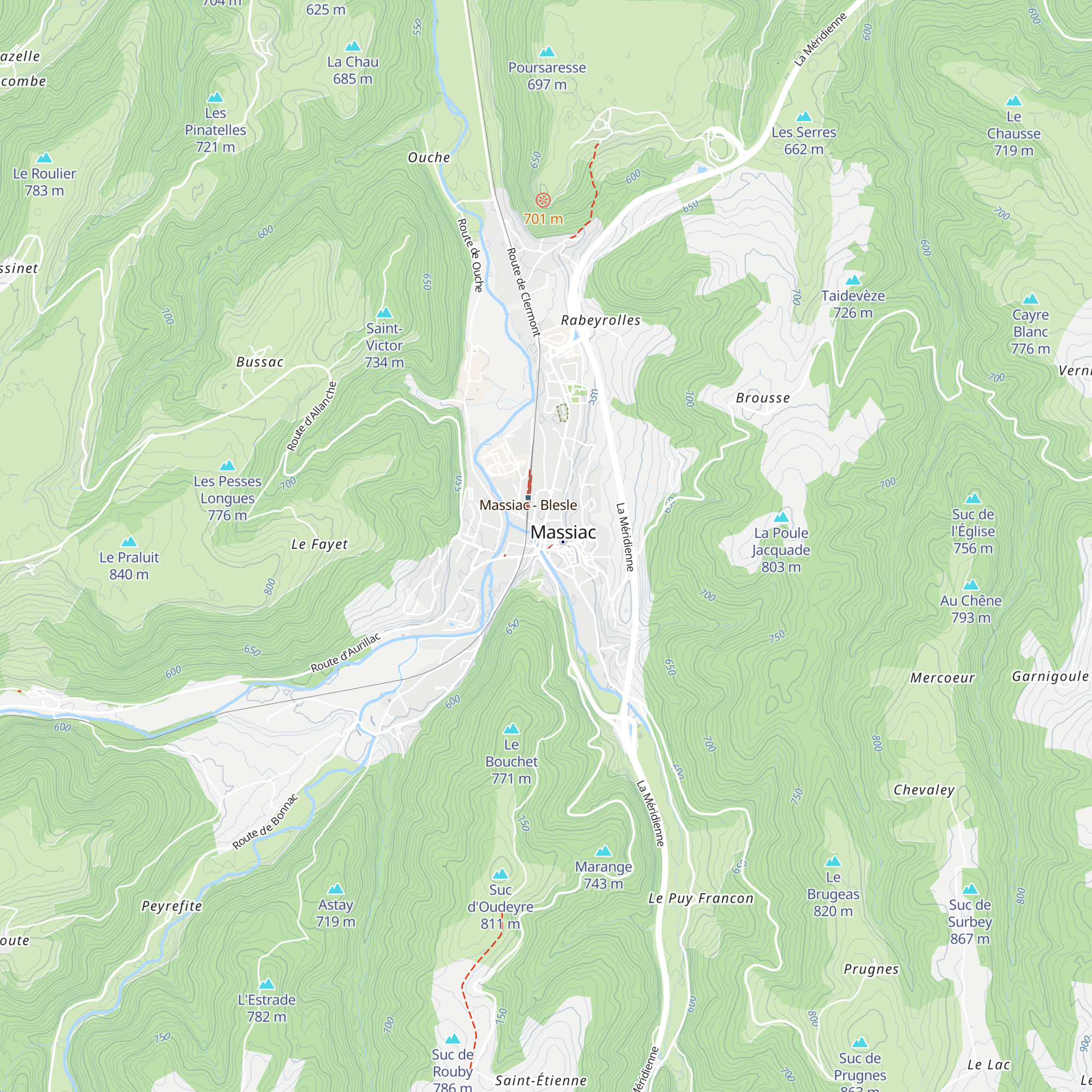 Hautes Terres Tourisme map