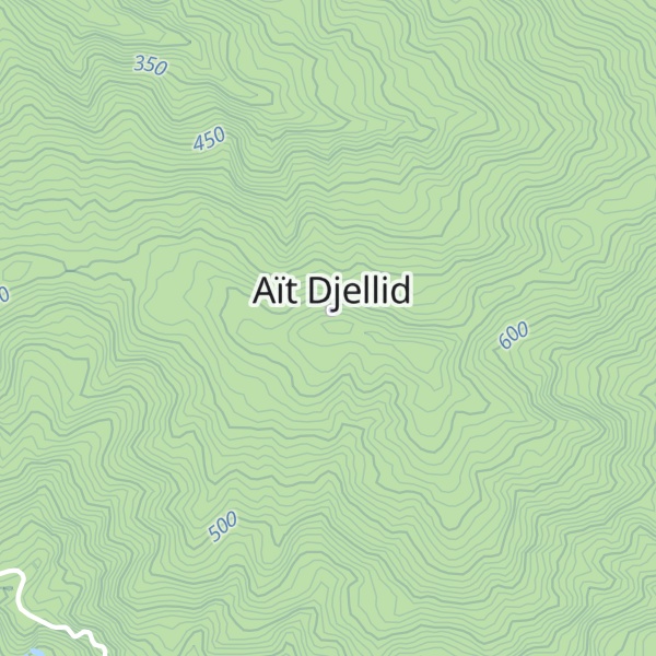 Map of Aït Djellid