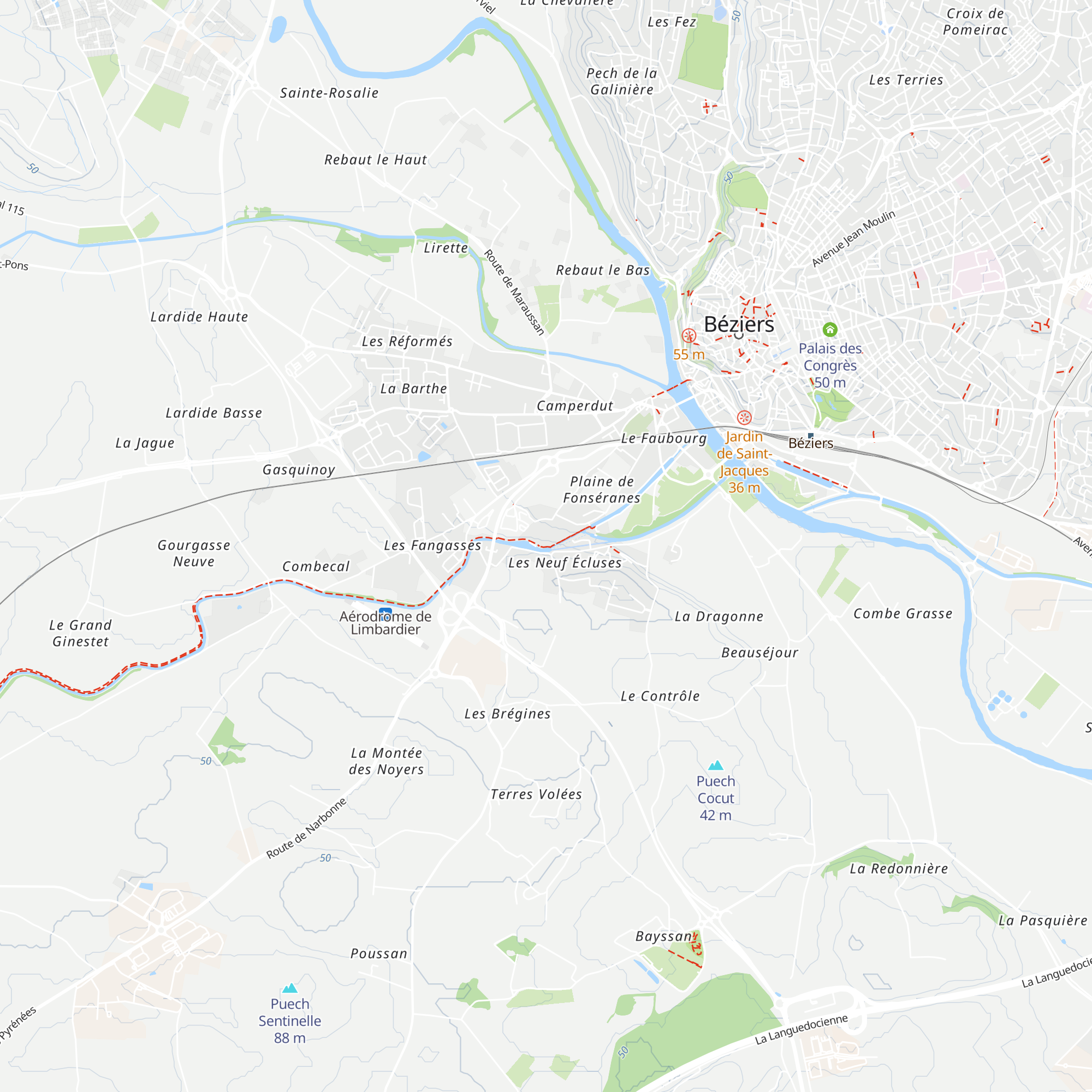 Office de Turisme map