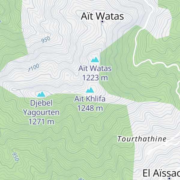 Map of Aït Khlifa