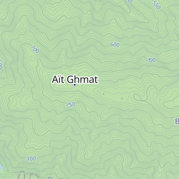 Map of Aït Ghmat