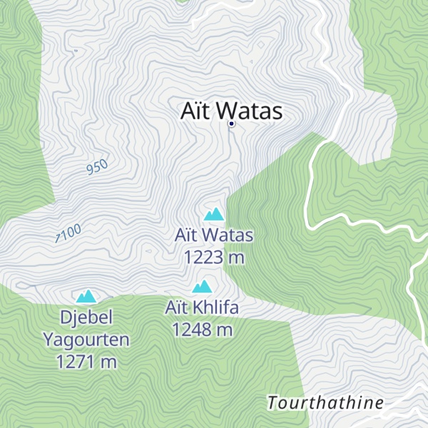 Map of Aït Watas