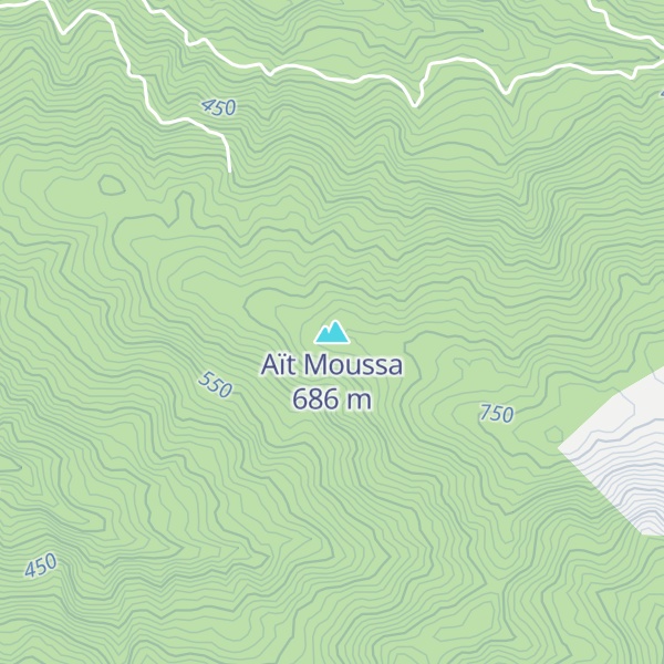 Map of Aït Moussa