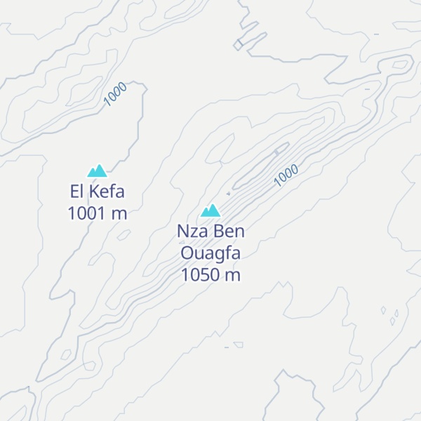Map of Nza Ben Ouagfa
