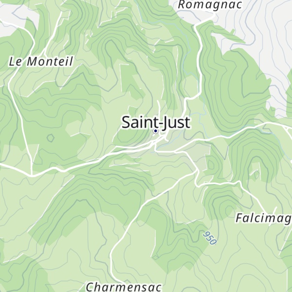 Map of Gîtes Municipaux