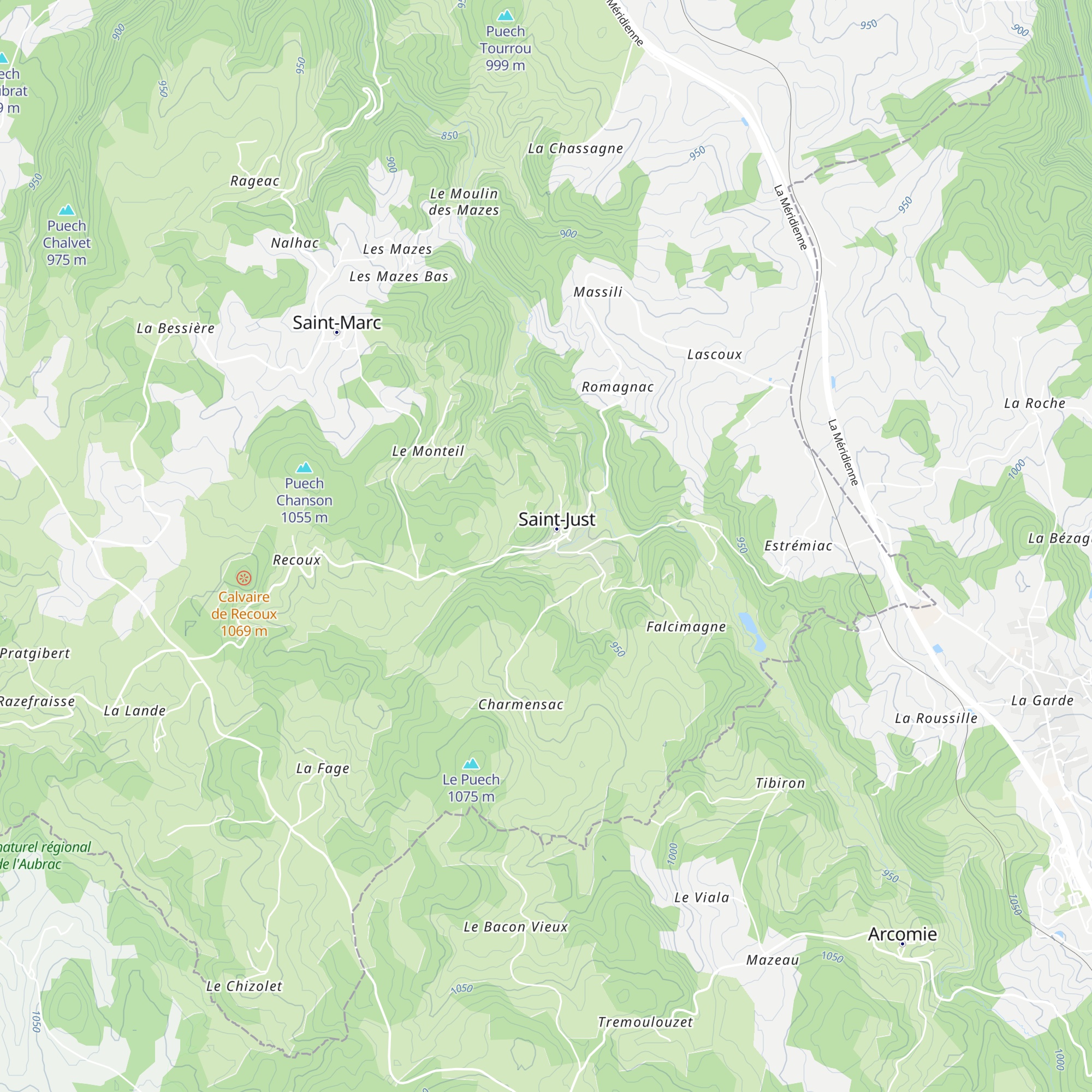 Gîtes Municipaux map