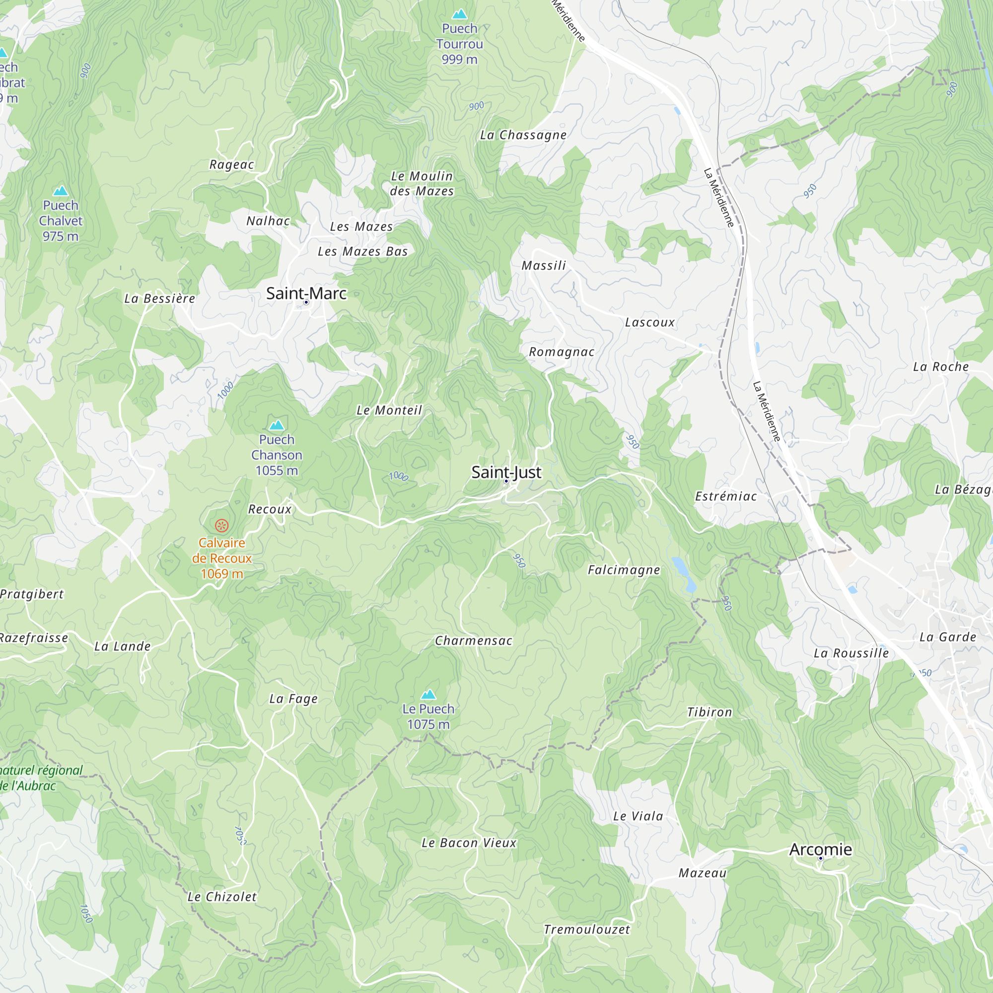Gîtes Municipaux map