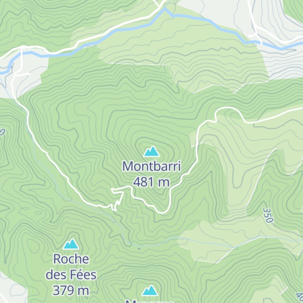 Map of Montbarri