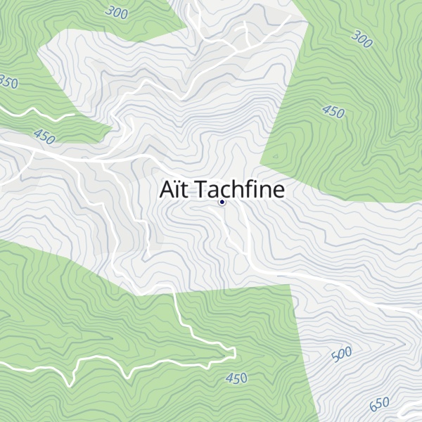 Map of Aït Tachfine