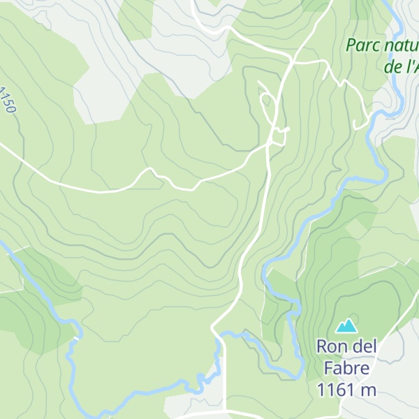 Map of Puech de Bramefon