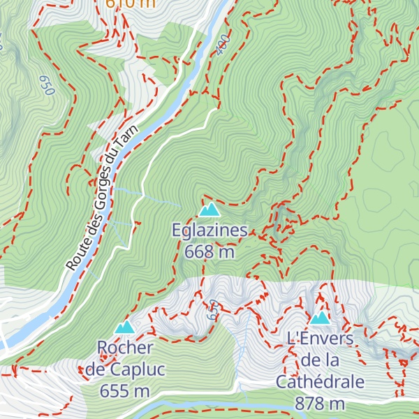 Map of Eglazines