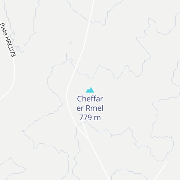 Map of Cheffar er Rmel