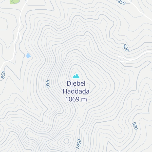 Map of Djebel Haddada