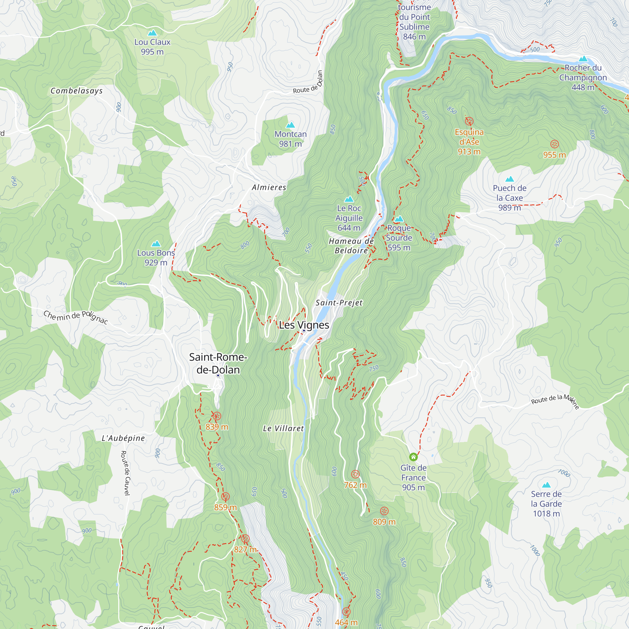Office de Tourisme de France map
