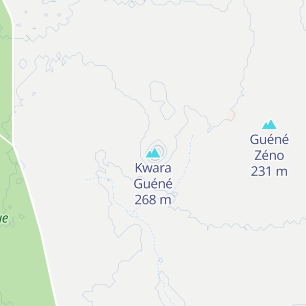 Map of Kwara Guéné