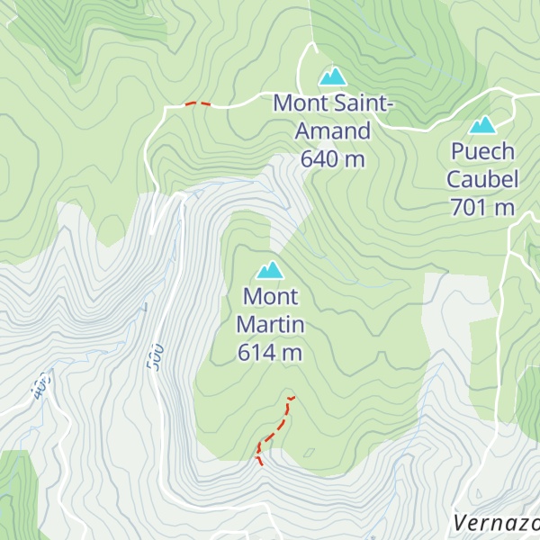 Map of Mont Martin