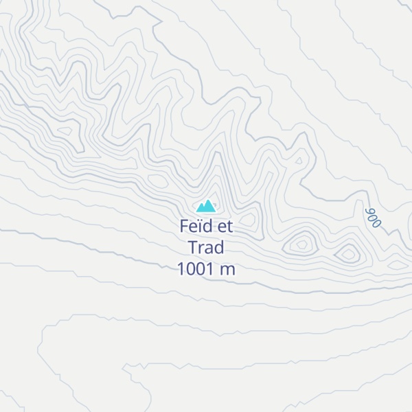 Map of Feïd et Trad
