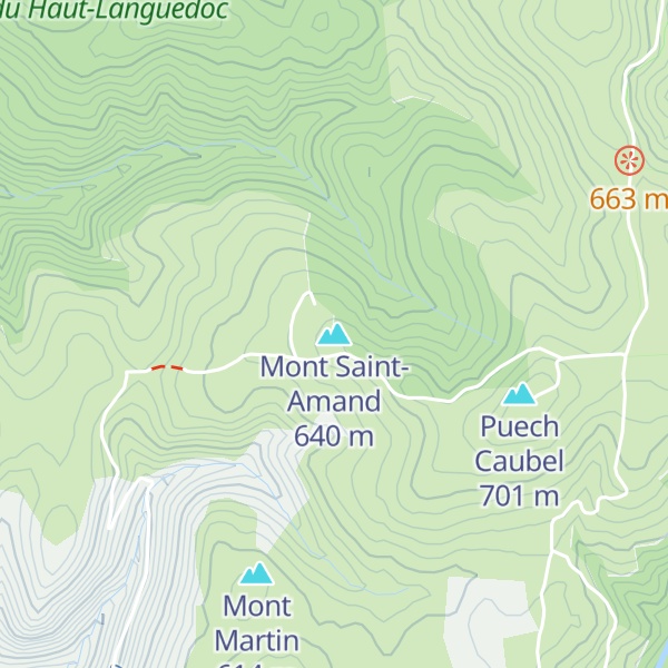 Map of Mont Saint-Amand