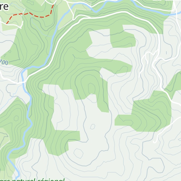 Map of Truc de Garde