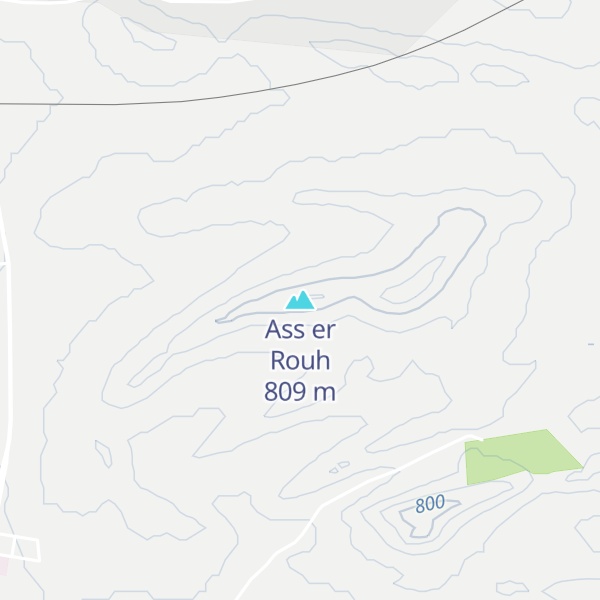 Map of Ass er Rouh