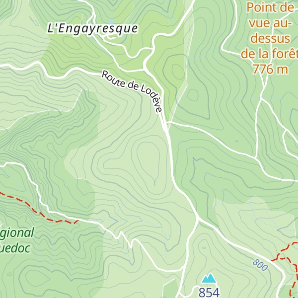 Map of Pioch Lachioux