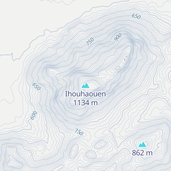 Map of Ihouhaouen