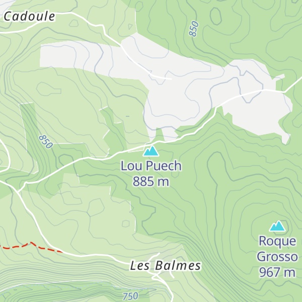 Map of Lou Puech