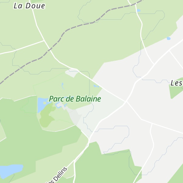 Map of Cabane en bois de bouleau