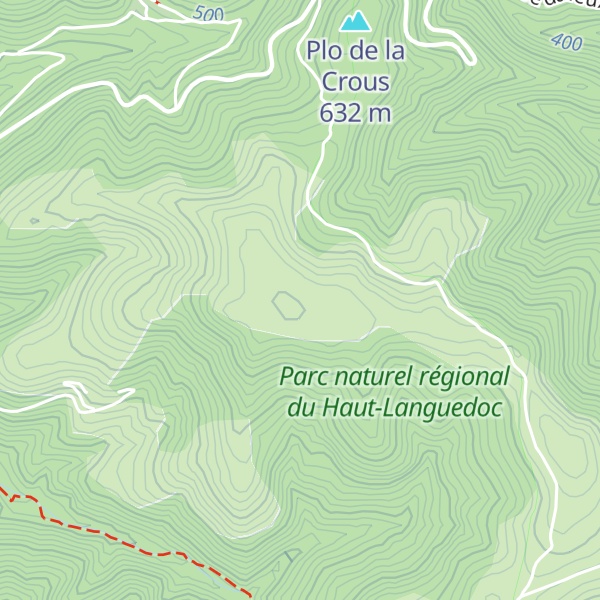 Map of La can de Nize