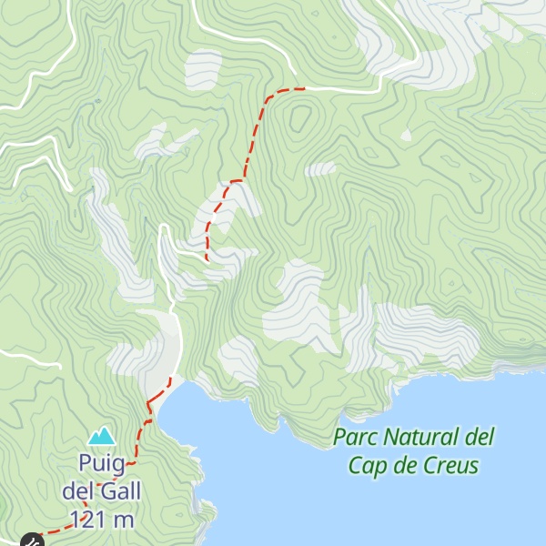 Map of Puig d'en Raban
