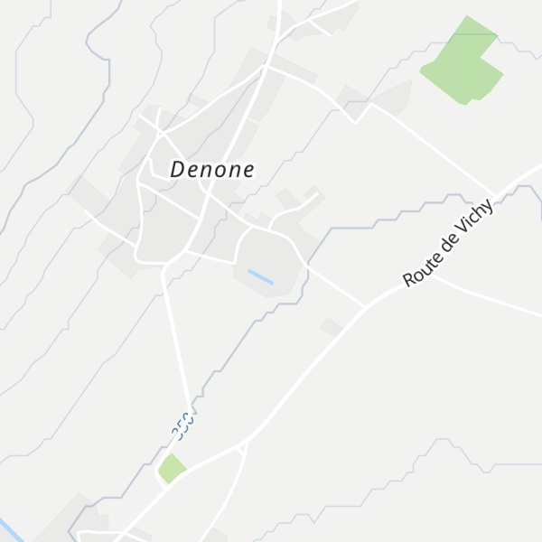 Map of Château de Denone