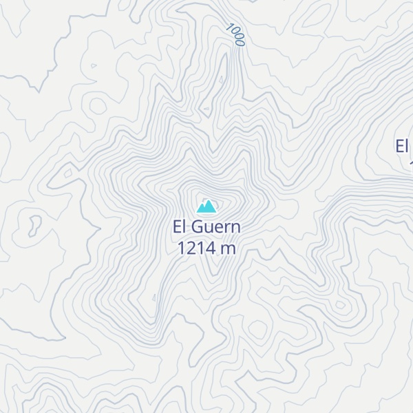 Map of El Guern