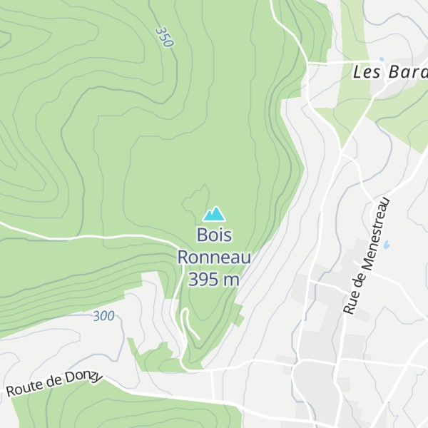 Map of Bois Ronneau