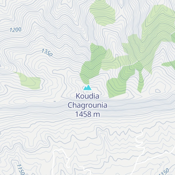 Map of Koudia Chagrounia