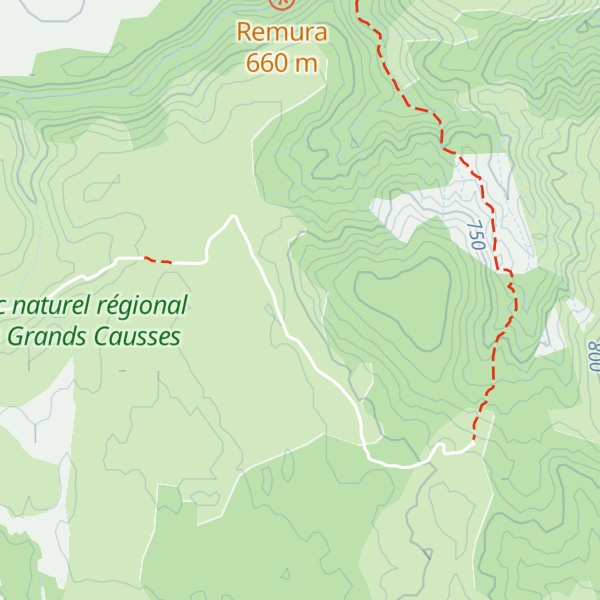 Map of Habitat troglodytique