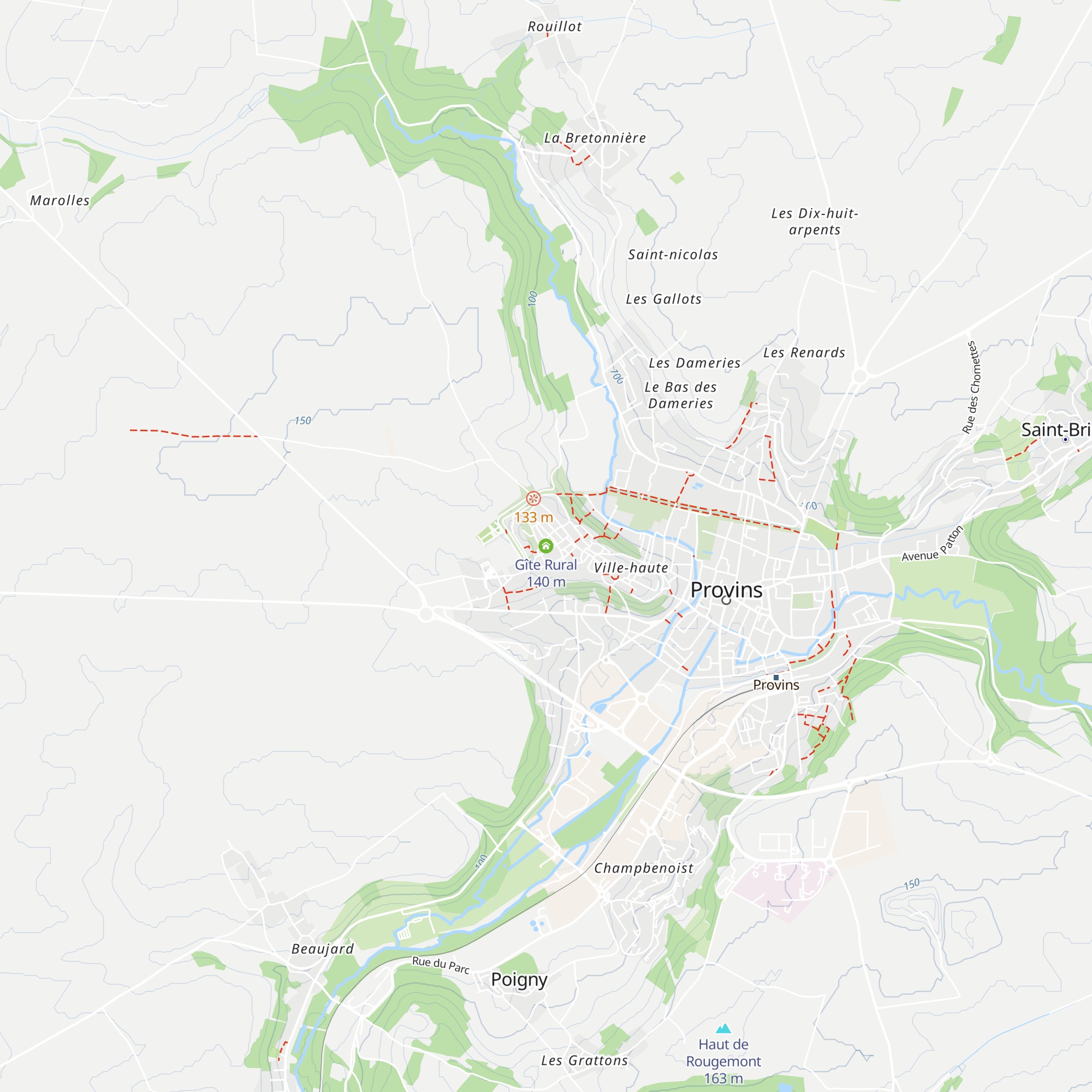 Gîte Rural map