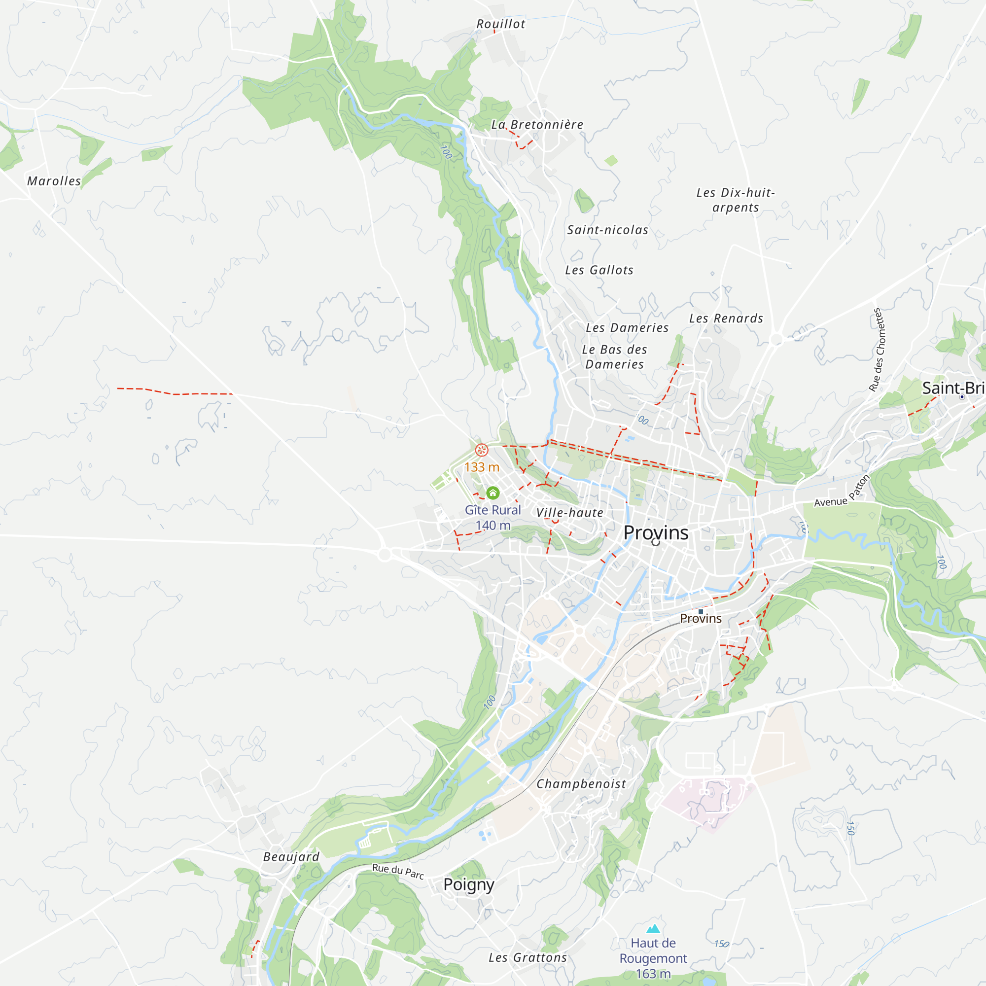 Gîte Rural map