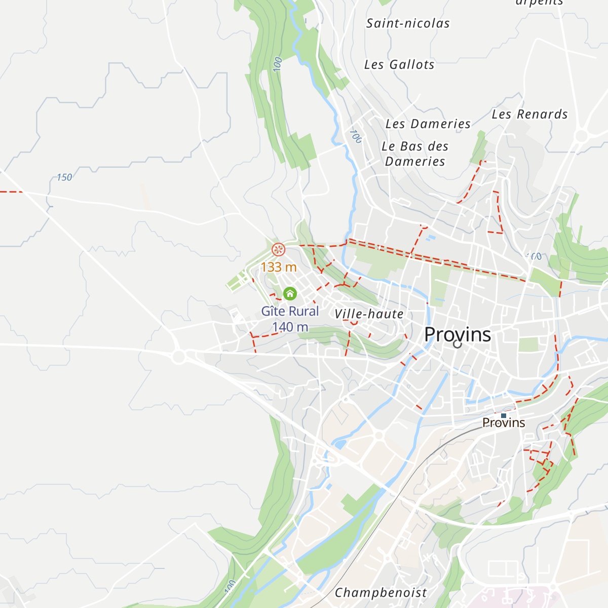 Refuge de Preuilly (ancien) map