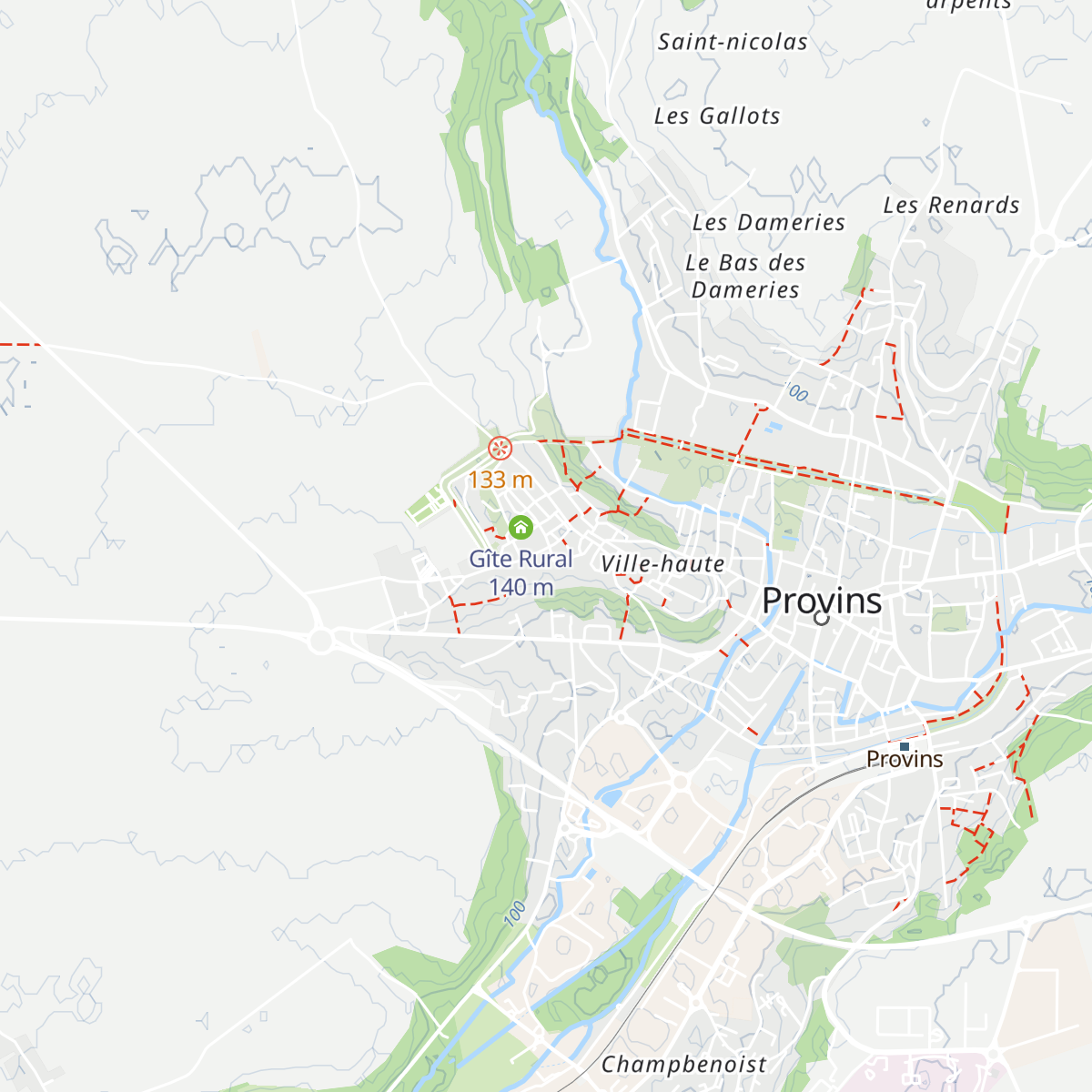 Refuge de Preuilly (ancien) map