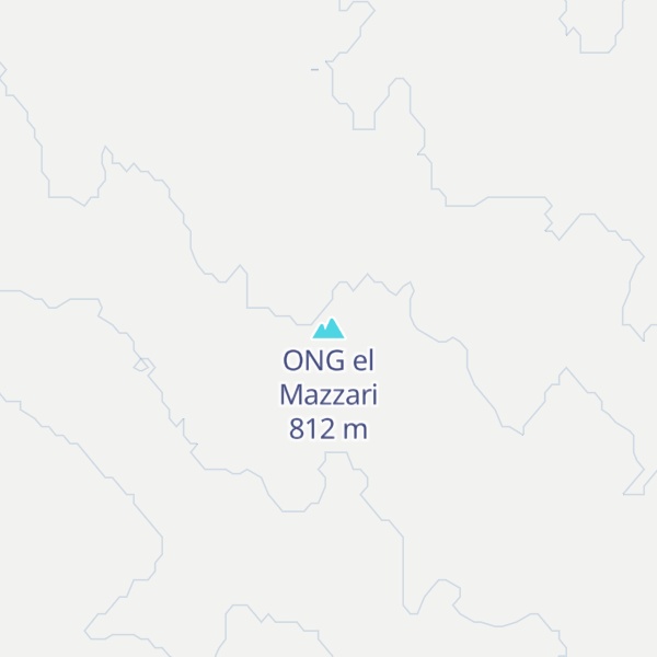 Map of ONG el Mazzari
