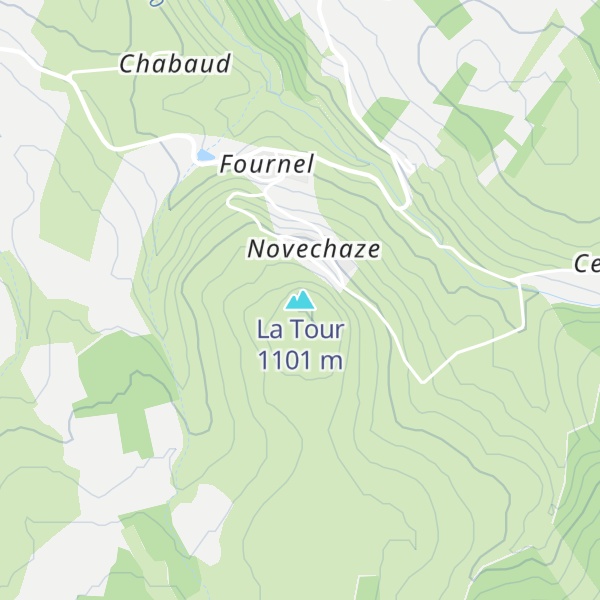 Map of La Tour