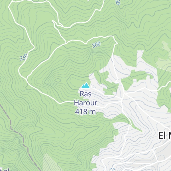 Map of Ras Harour
