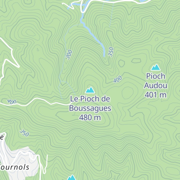 Map of Le Pioch de Boussagues