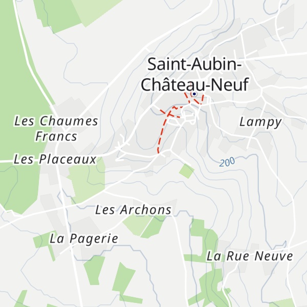Map of Gîte du Puits Bouillant