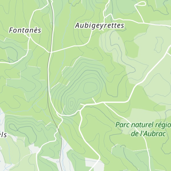 Map of Le Puech