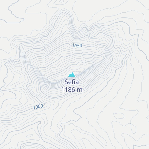Map of Djebel Alia