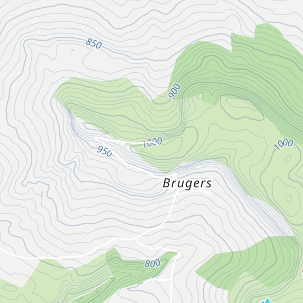 Map of Truc du Midi