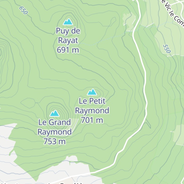 Map of Le Petit Raymond
